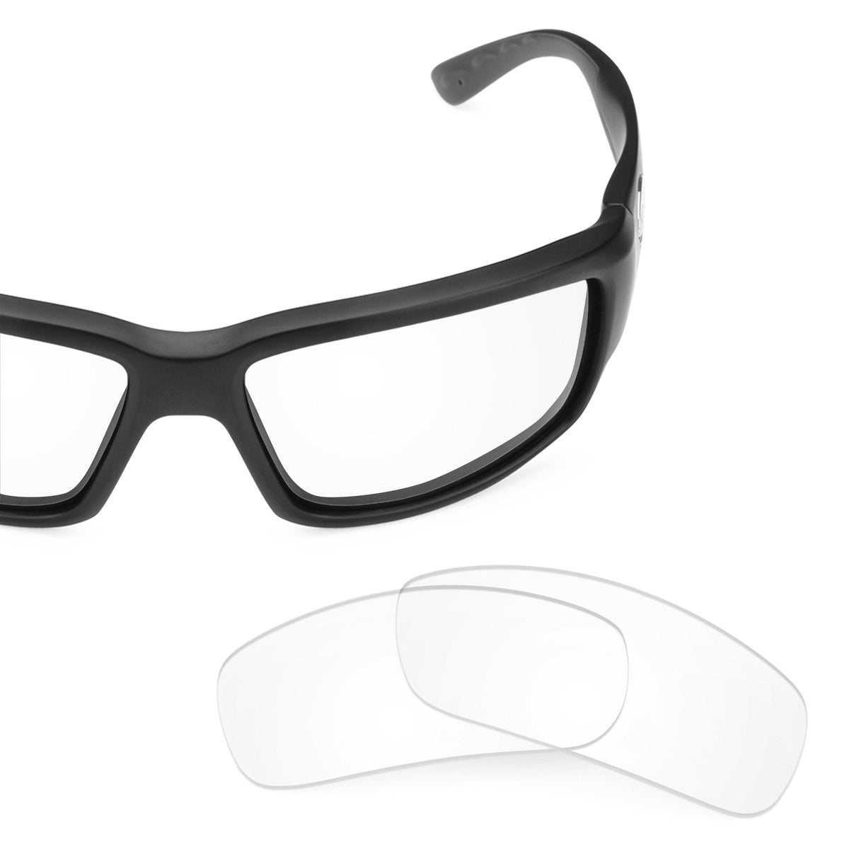 Costa Fantail replacement lenses — Crystal Clear polarized sunglass lens, 100% UV | ReFramed