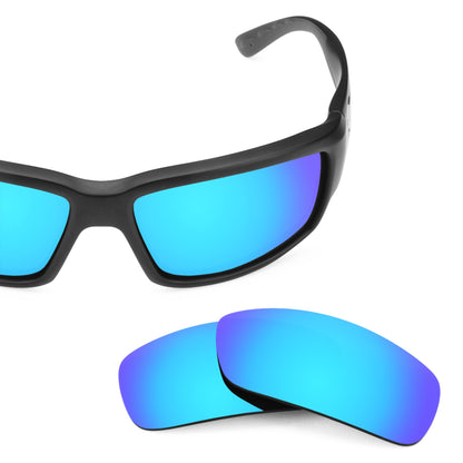 Costa Fantail replacement lenses — Ice Blue MirrorShield® polarized sunglass lens, 100% UV | ReFramed