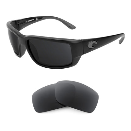 Costa Fantail replacement lenses — precision-cut polarized sunglass lenses, 100% UV | ReFramed