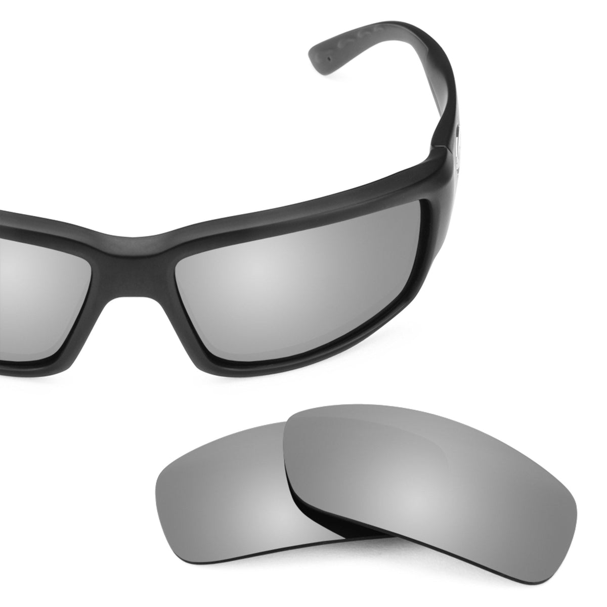 Costa Fantail replacement lenses — Titanium MirrorShield® polarized sunglass lens, 100% UV | ReFramed