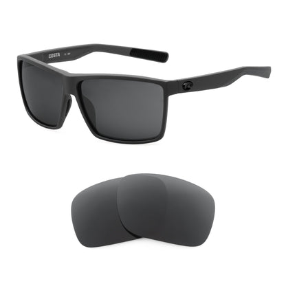 Costa Rincon replacement lenses — precision-cut polarized sunglass lenses, 100% UV | ReFramed