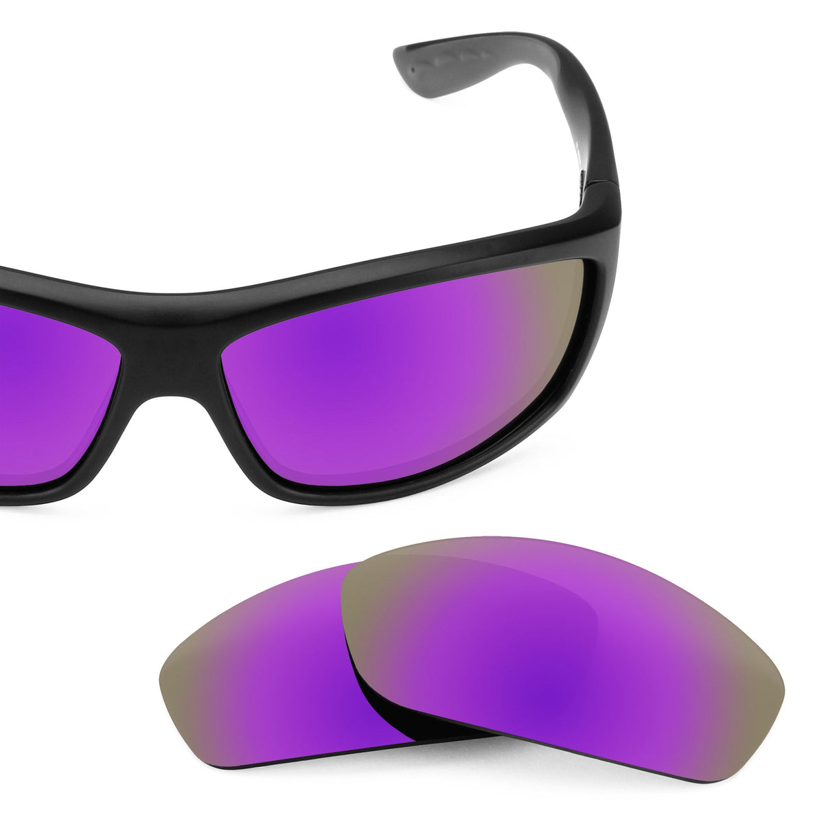 Costa Saltbreak replacement lenses — Plasma Purple MirrorShield® polarized sunglass lens, 100% UV | ReFramed