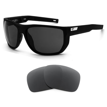 Costa Santiago replacement lenses — precision-cut polarized sunglass lenses, 100% UV | ReFramed