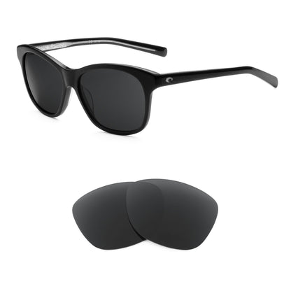 Costa Sarasota replacement lenses — precision-cut polarized sunglass lenses, 100% UV | ReFramed