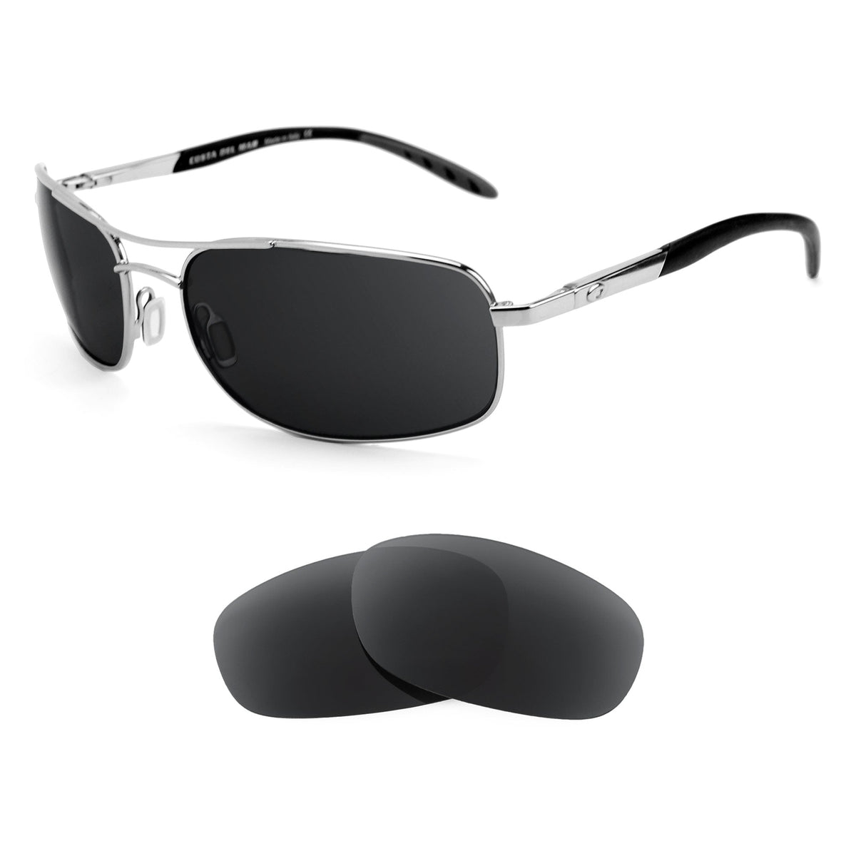 Costa Seven Mile replacement lenses — precision-cut polarized sunglass lenses, 100% UV | ReFramed