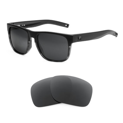 Costa Spearo replacement lenses — precision-cut polarized sunglass lenses, 100% UV | ReFramed