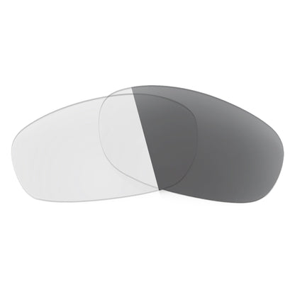 Costa Stringer replacement lenses — Adapt Gray Photochromic polarized sunglass lens, 100% UV | ReFramed