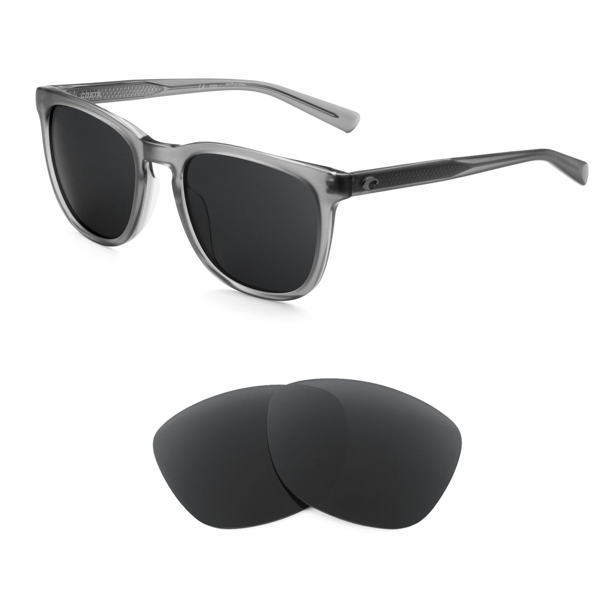 Costa Sullivan replacement lenses — precision-cut polarized sunglass lenses, 100% UV | ReFramed