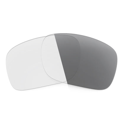 Costa Tailfin 57mm replacement lenses — Adapt Gray Photochromic polarized sunglass lens, 100% UV | ReFramed