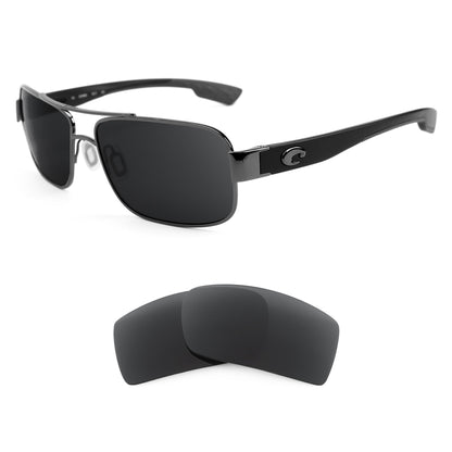 Costa Tower replacement lenses — precision-cut polarized sunglass lenses, 100% UV | ReFramed