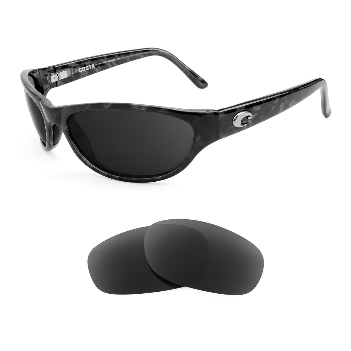Costa Triple Tail replacement lenses — precision-cut polarized sunglass lenses, 100% UV | ReFramed