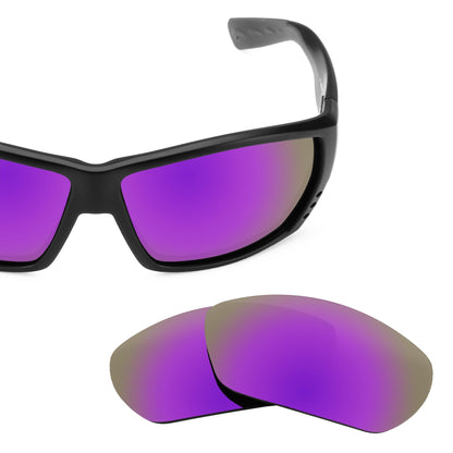 Costa Tuna Alley replacement lenses — Plasma Purple MirrorShield® polarized sunglass lens, 100% UV | ReFramed