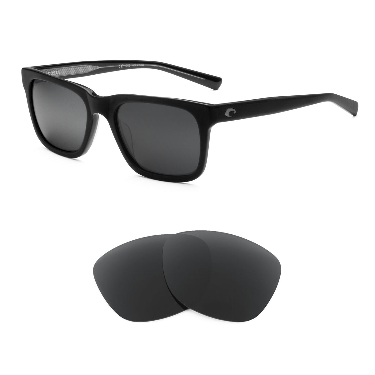 Costa Tybee replacement lenses — precision-cut polarized sunglass lenses, 100% UV | ReFramed