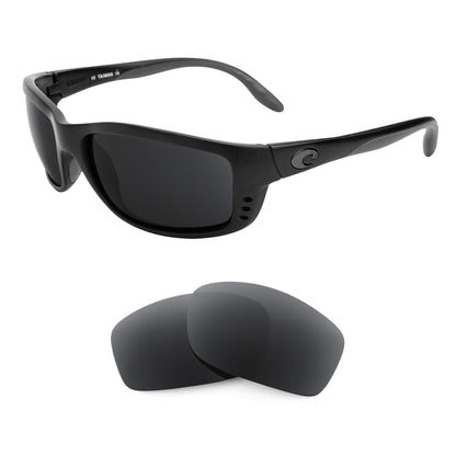 Costa Zane replacement lenses — precision-cut polarized sunglass lenses, 100% UV | ReFramed