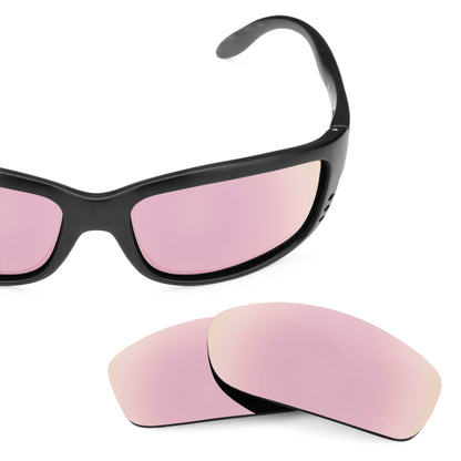 Costa Zane replacement lenses — Rose Gold MirrorShield® polarized sunglass lens, 100% UV | ReFramed