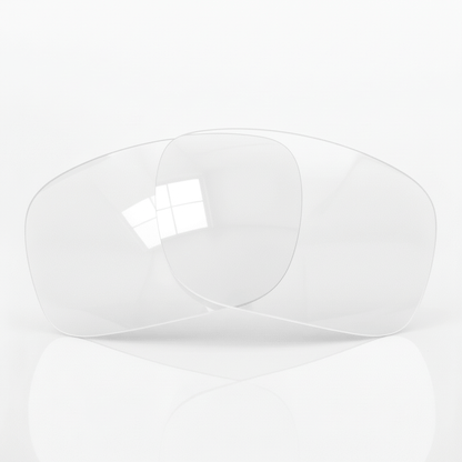 Oakley Holbrook OO9102 replacement lenses — Crystal Clear polarized sunglass lens, 100% UV | ReFramed
