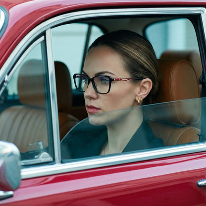 Fiore 1006 square cat-eye acetate and metal reading glasses, black frame · ReFramed, photo 22 of 100