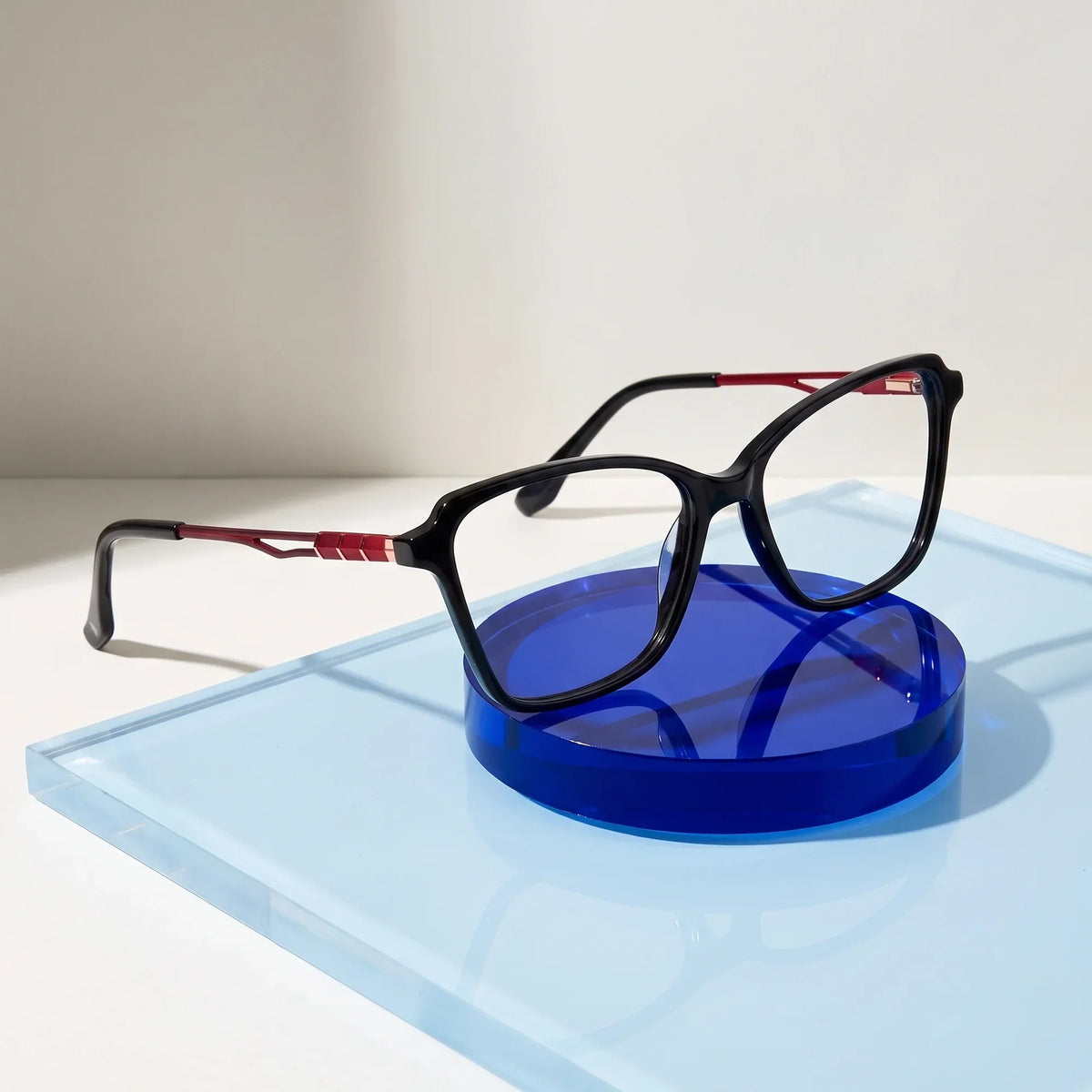 Fiore 1006 square cat-eye acetate and metal reading glasses, black frame · ReFramed, photo 13 of 100