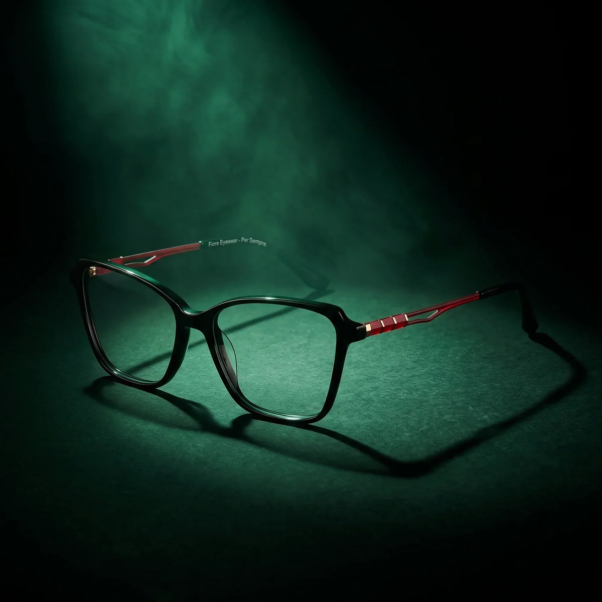 Fiore 1006 square cat-eye acetate and metal reading glasses, black frame · ReFramed, photo 12 of 100