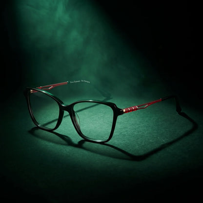 Fiore 1006 square cat-eye acetate and metal reading glasses, black frame · ReFramed, photo 12 of 100