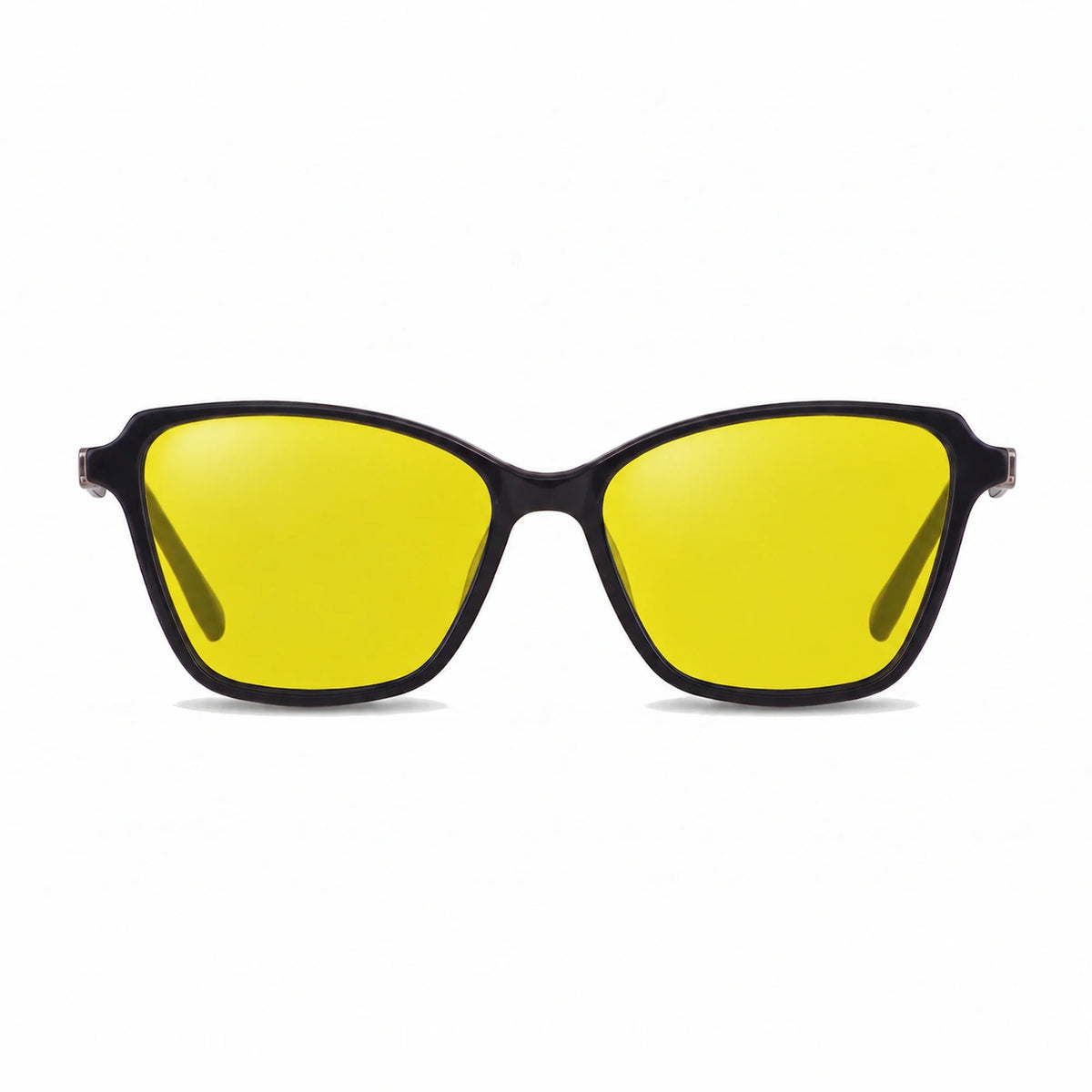 Fiore 1006 square cat eye sunglasses, black bio-acetate frame · ReFramed, photo 7 of 24