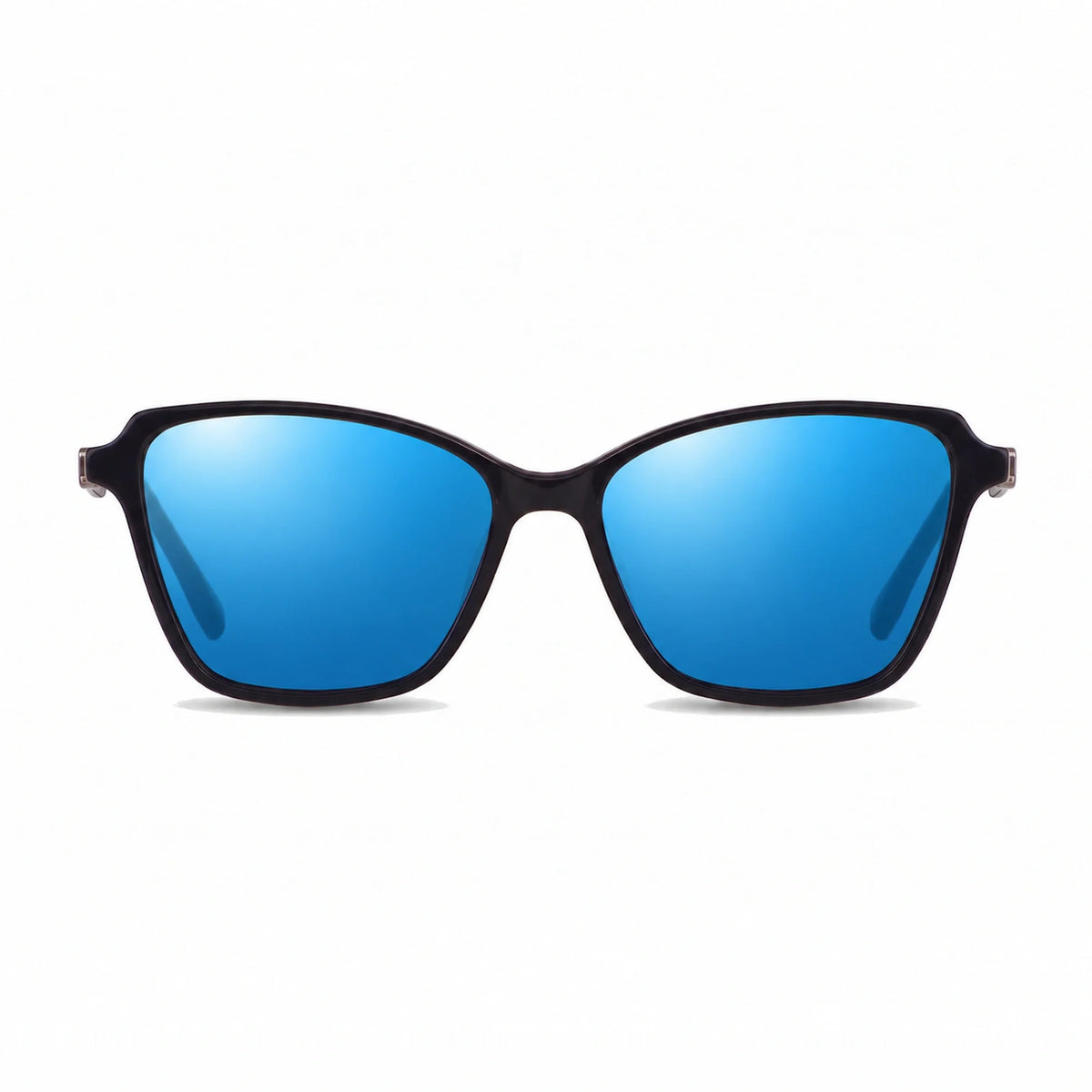 Fiore 1006 square cat eye sunglasses, black bio-acetate frame · ReFramed, photo 17 of 24