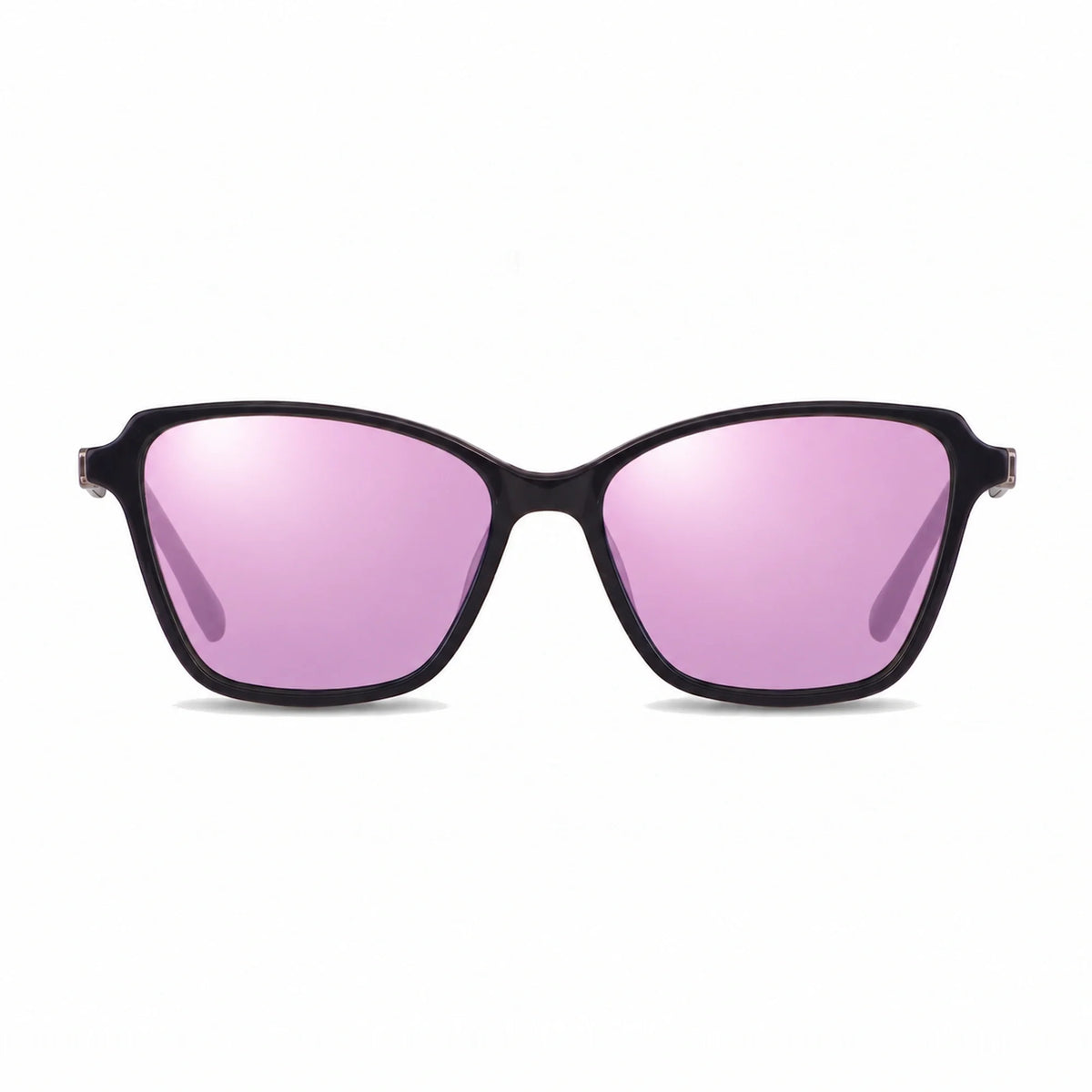 Fiore 1006 square cat eye sunglasses, black bio-acetate frame · ReFramed, photo 21 of 24