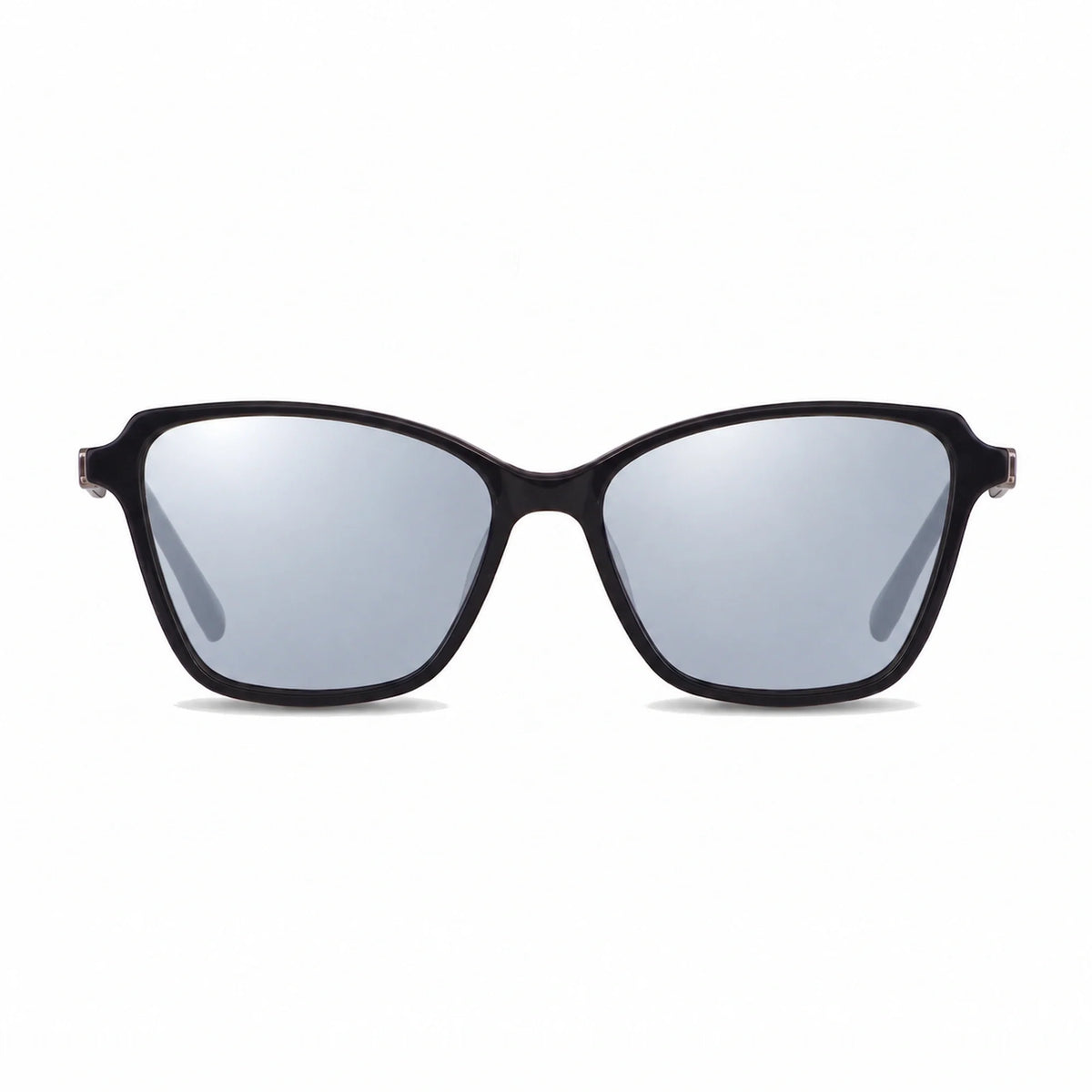 Fiore 1006 square cat eye sunglasses, black bio-acetate frame · ReFramed, photo 19 of 24