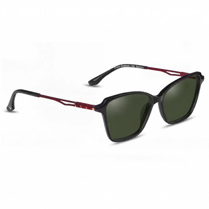 Fiore 1006 square cat eye sunglasses, black bio-acetate frame · ReFramed, photo 6 of 24