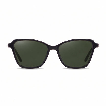 Fiore 1006 square cat eye sunglasses, black bio-acetate frame · ReFramed, photo 5 of 24