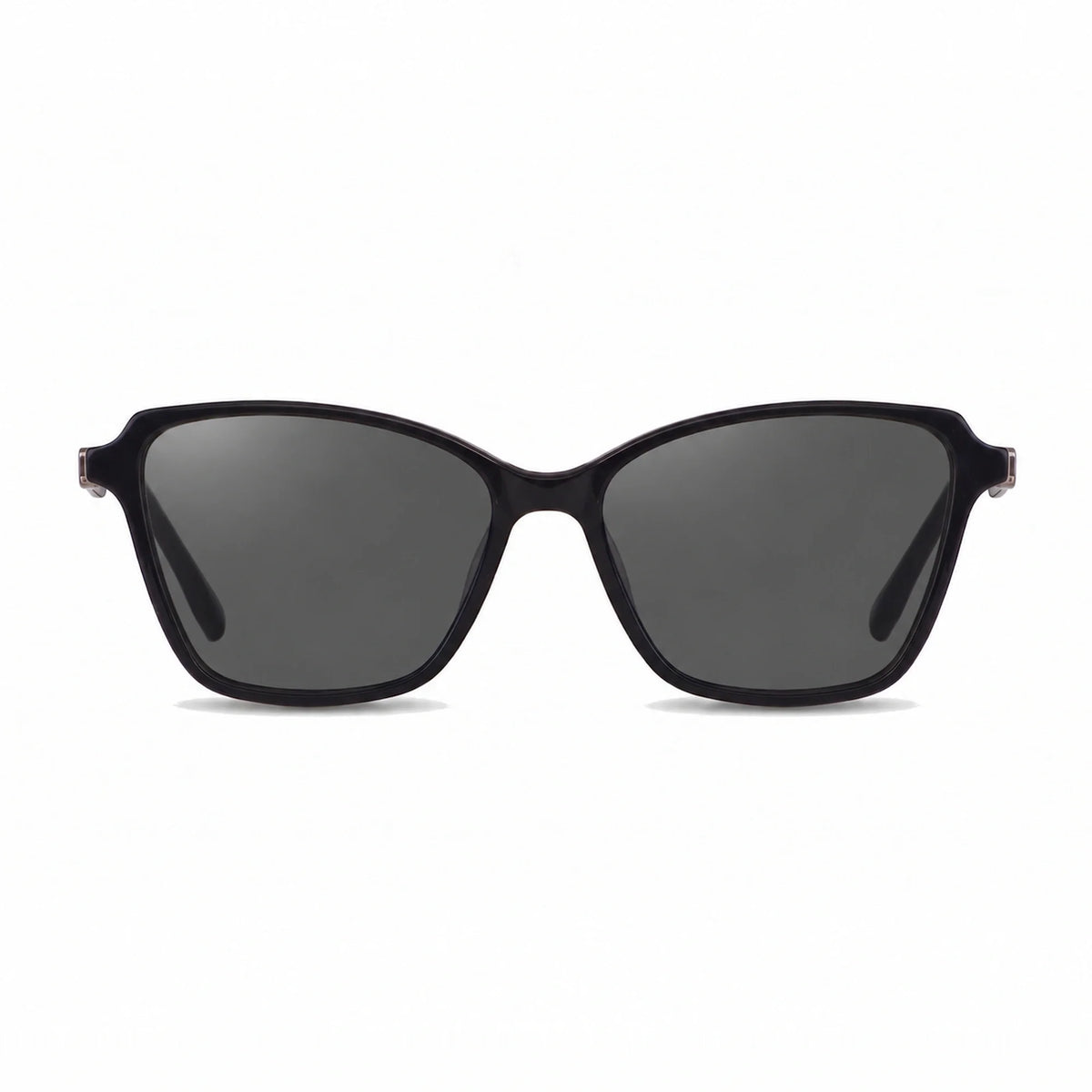 Fiore 1006 square cat eye sunglasses, black bio-acetate frame · ReFramed, photo 1 of 24