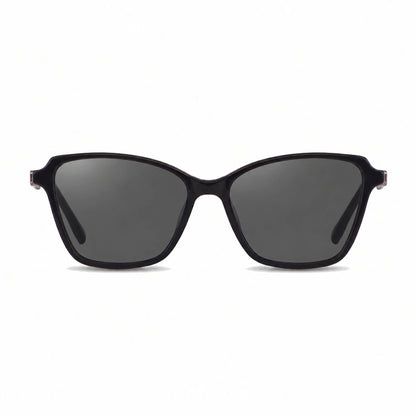 Fiore 1006 square cat eye sunglasses, black bio-acetate frame · ReFramed, photo 1 of 24