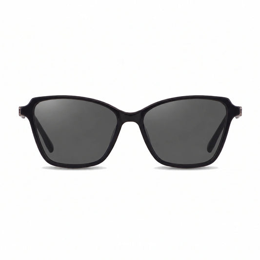 Fiore 1006 square cat eye sunglasses, black bio-acetate frame · ReFramed, photo 1 of 24