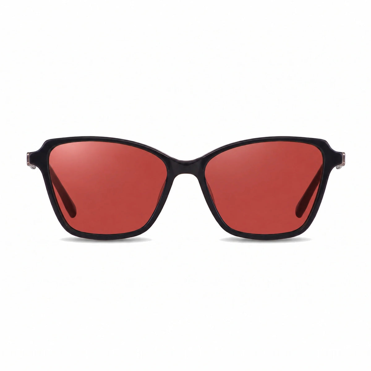 Fiore 1006 square cat eye sunglasses, black bio-acetate frame · ReFramed, photo 11 of 24