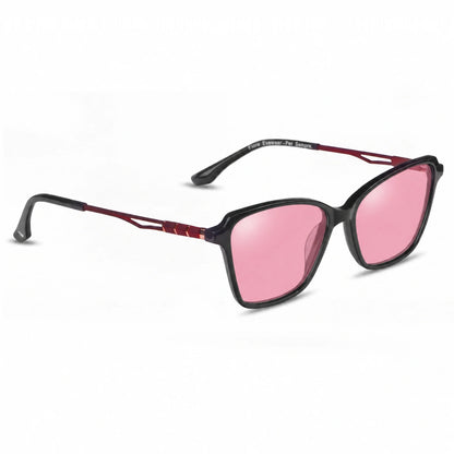 Fiore 1006 square cat eye sunglasses, black bio-acetate frame · ReFramed, photo 10 of 24