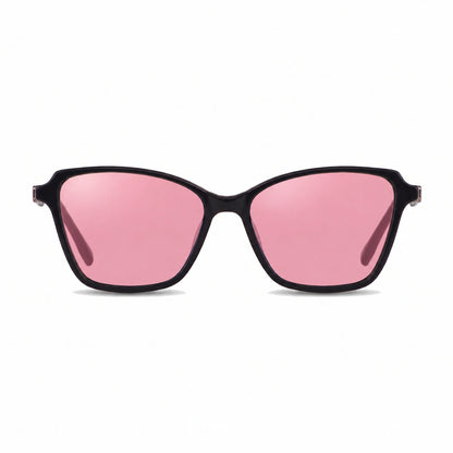 Fiore 1006 square cat eye sunglasses, black bio-acetate frame · ReFramed, photo 9 of 24