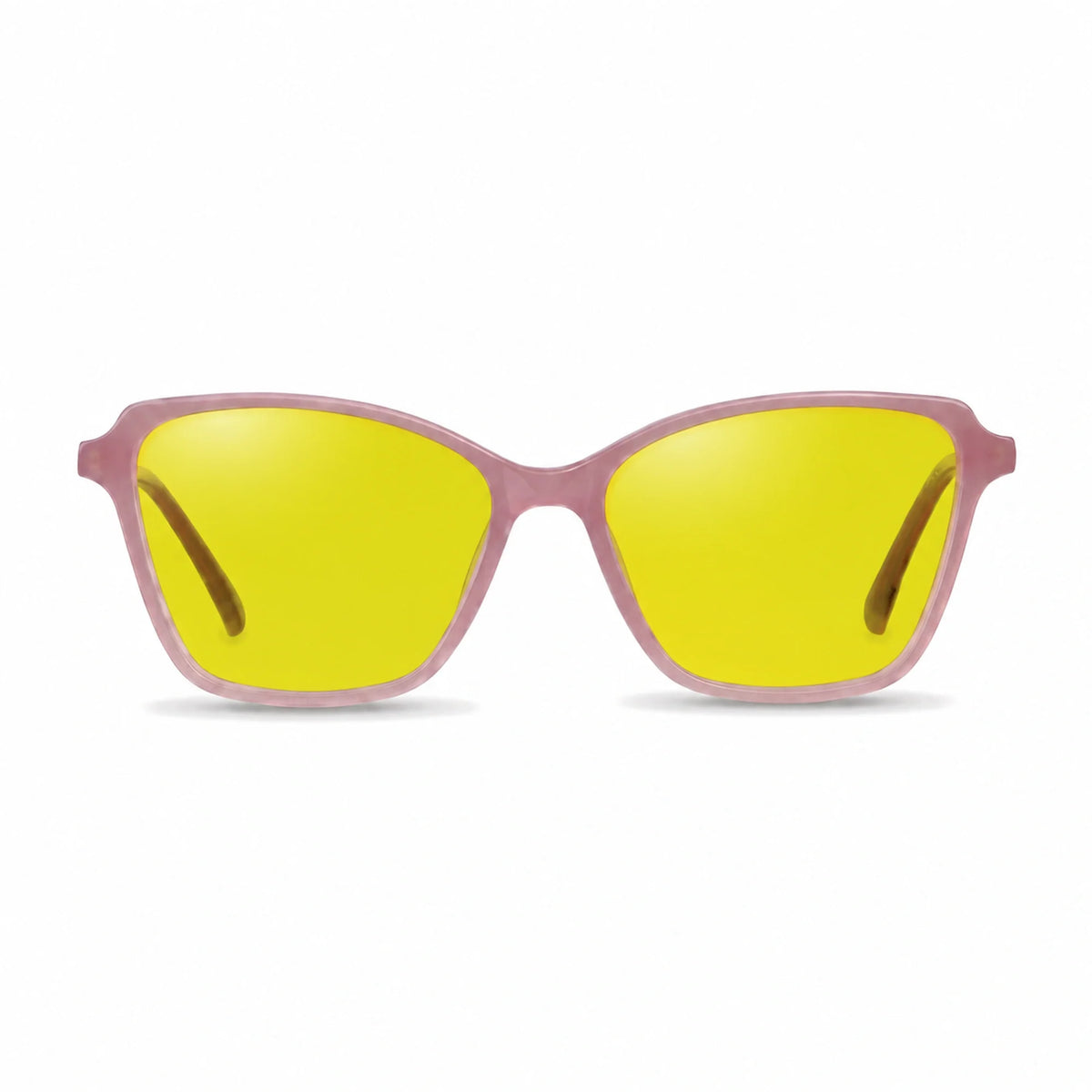 Fiore 1006 square cat eye sunglasses, pink bio-acetate frame · ReFramed, photo 7 of 24