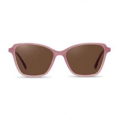 Fiore 1006 square cat eye sunglasses, pink bio-acetate frame · ReFramed, photo 3 of 24