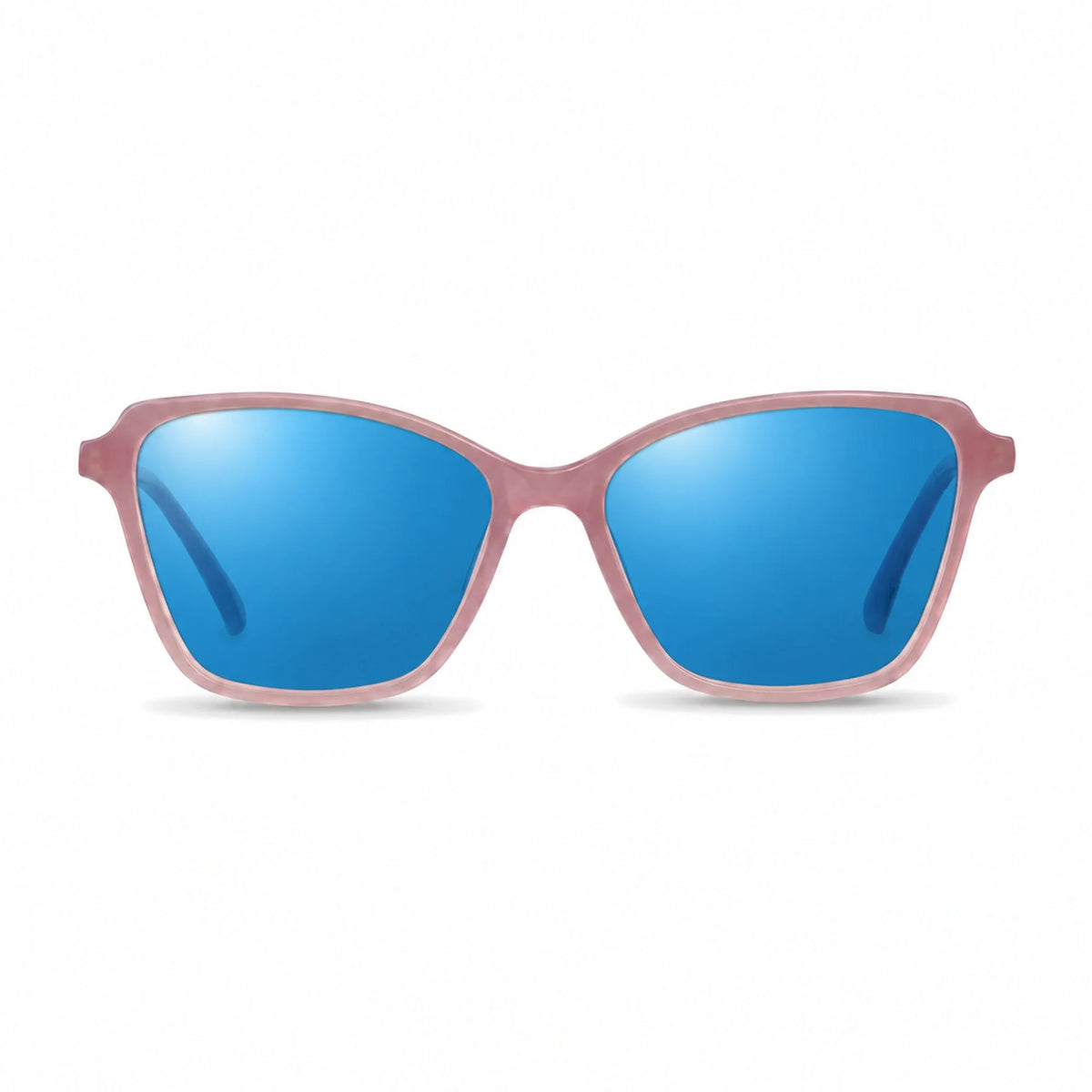 Fiore 1006 square cat eye sunglasses, pink bio-acetate frame · ReFramed, photo 17 of 24