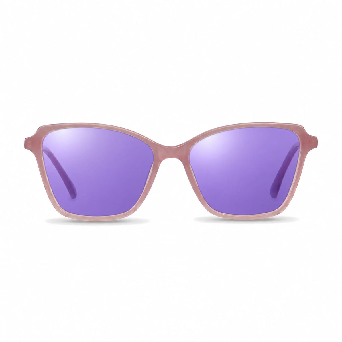 Fiore 1006 square cat eye sunglasses, pink bio-acetate frame · ReFramed, photo 23 of 24