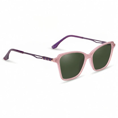 Fiore 1006 square cat eye sunglasses, pink bio-acetate frame · ReFramed, photo 6 of 24