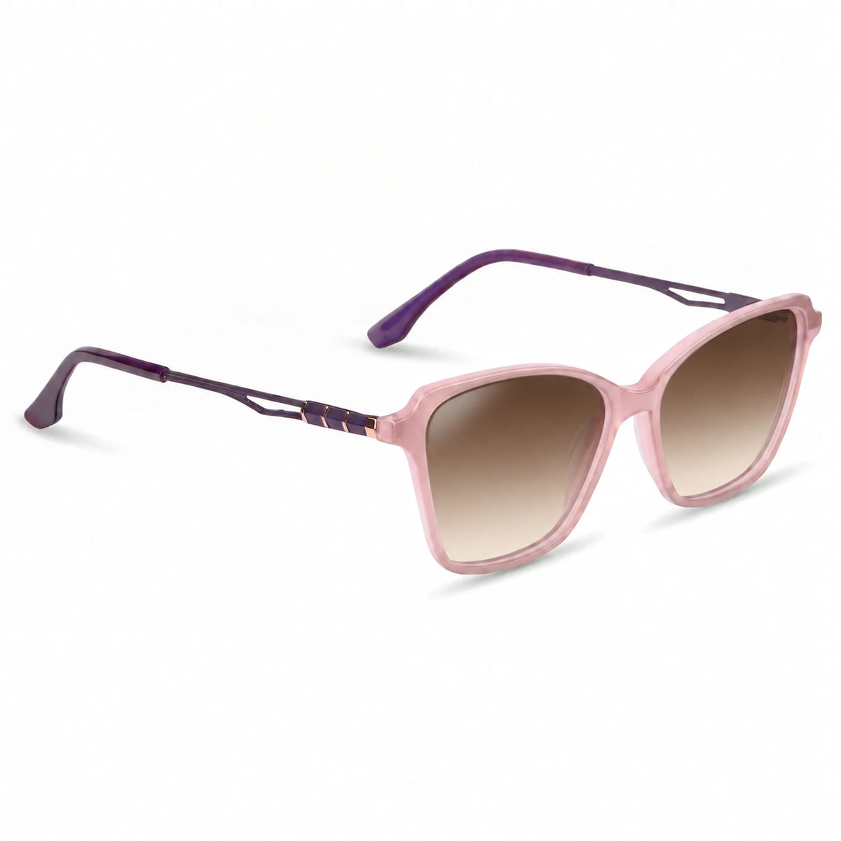 Fiore 1006 square cat eye sunglasses, pink bio-acetate frame · ReFramed, photo 16 of 24