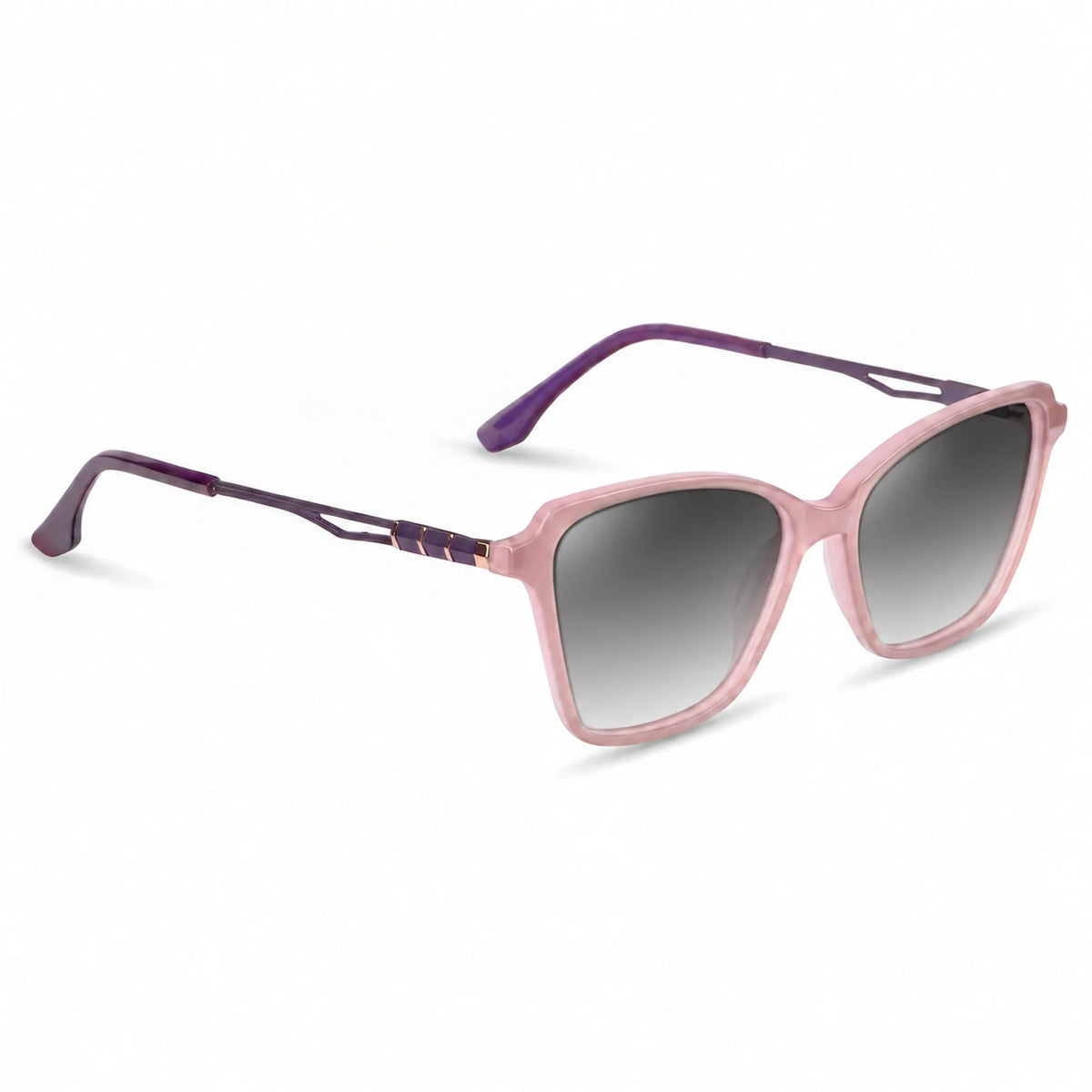 Fiore 1006 square cat eye sunglasses, pink bio-acetate frame · ReFramed, photo 14 of 24