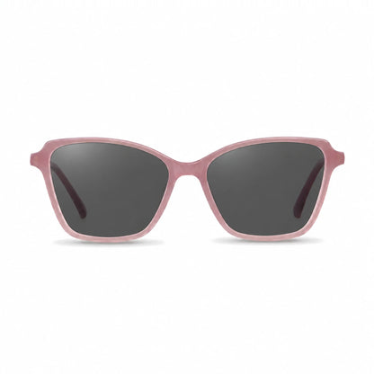 Fiore 1006 square cat eye sunglasses, pink bio-acetate frame · ReFramed, photo 1 of 24