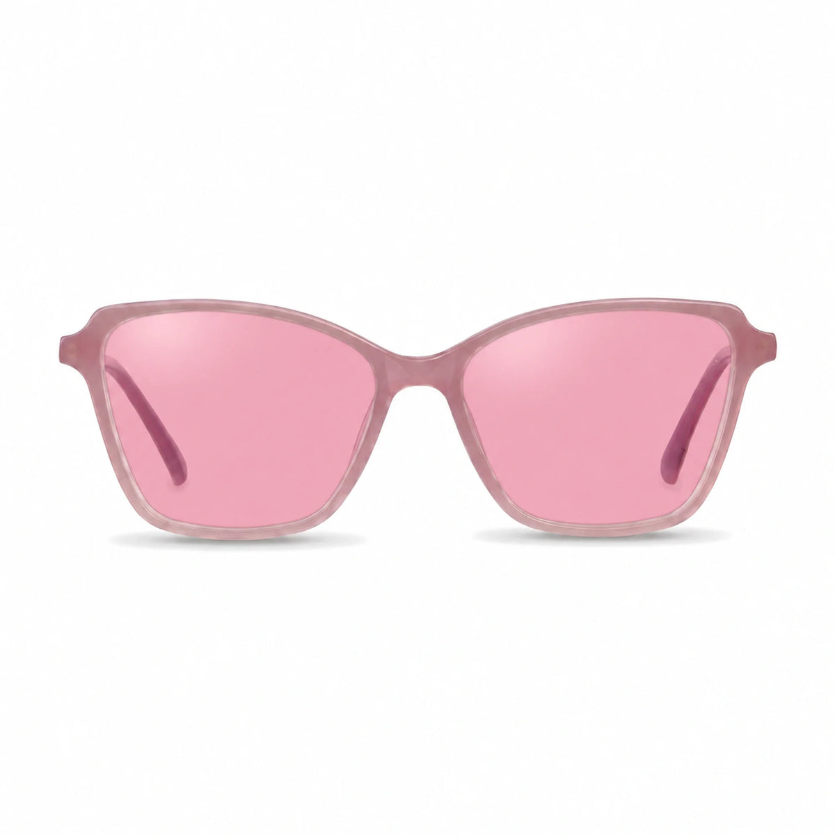 Fiore 1006 square cat eye sunglasses, pink bio-acetate frame · ReFramed, photo 9 of 24