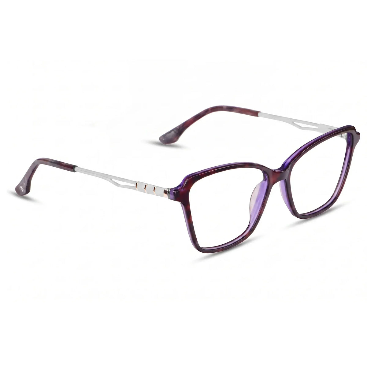 Fiore 1006 square cat-eye acetate and metal reading glasses, purple frame · ReFramed, photo 56 of 100