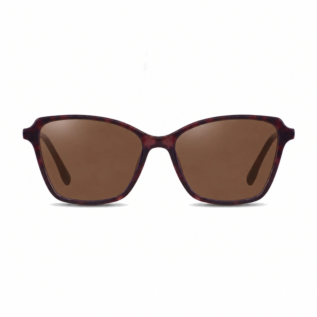 Fiore 1006 square cat eye sunglasses, purple bio-acetate frame · ReFramed, photo 3 of 24