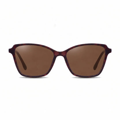 Fiore 1006 square cat eye sunglasses, purple bio-acetate frame · ReFramed, photo 3 of 24