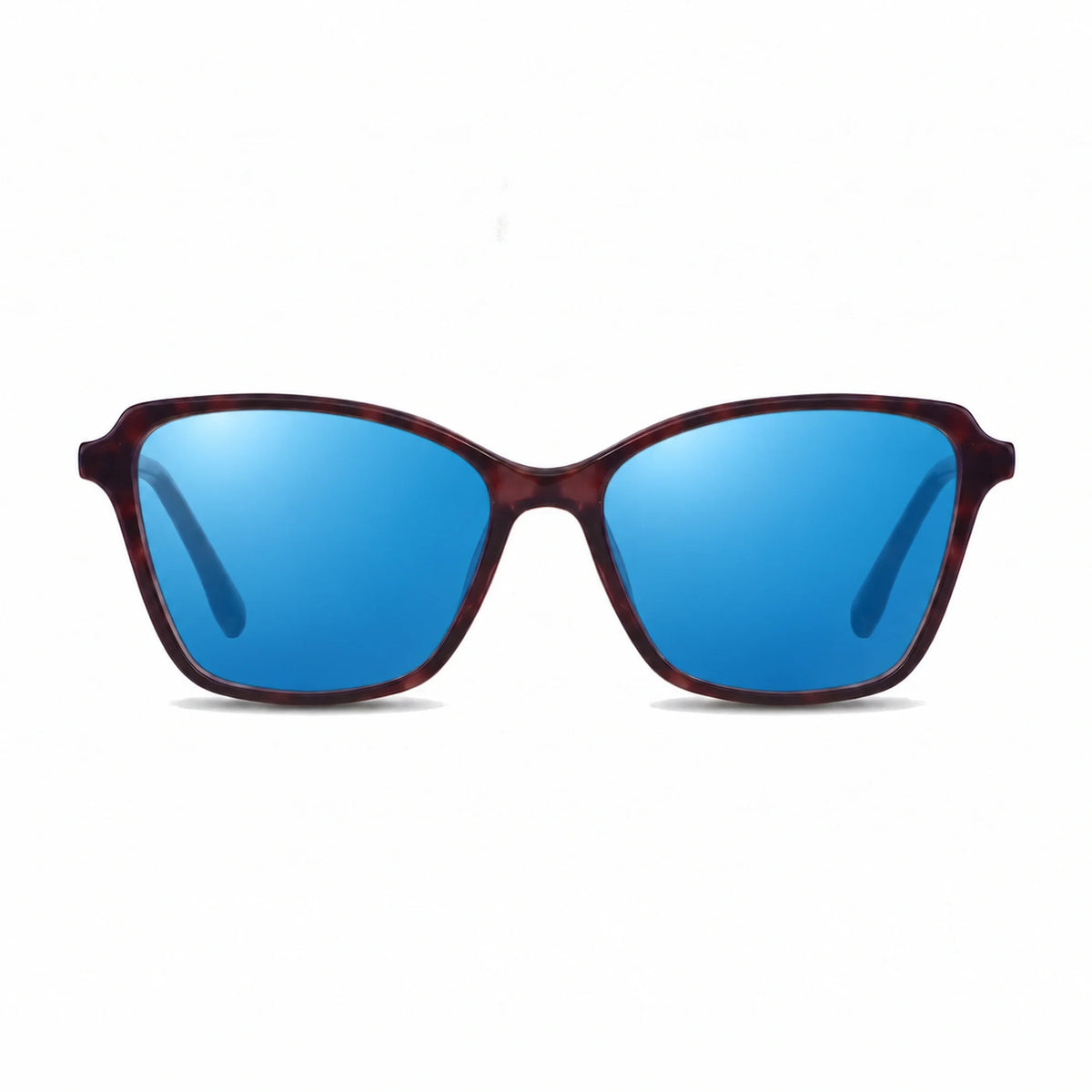 Fiore 1006 square cat eye sunglasses, purple bio-acetate frame · ReFramed, photo 17 of 24