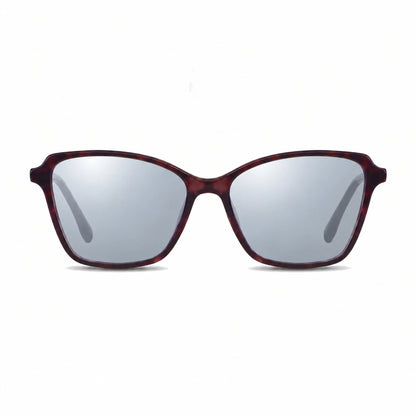 Fiore 1006 square cat eye sunglasses, purple bio-acetate frame · ReFramed, photo 19 of 24